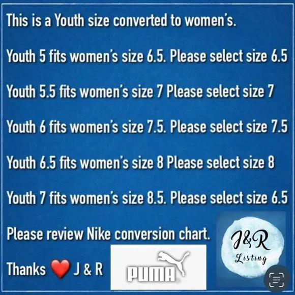 Puma Soft Foam Optimal Comfort Black Sneaker Shoes Size Youth 5.5 / Woman’s 7 - Picture 12 of 14